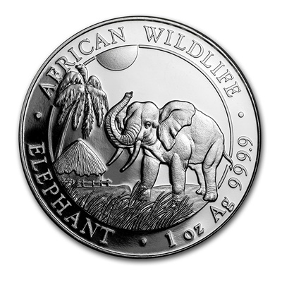 2017 1oz Silver ELEPHANT